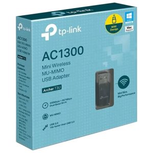 ADAPADOR USB TP-LINK-AC1300 ARCHER T3U MU-MINO NANO