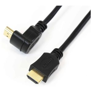 CABLE HDMI -HDMI 3 MTS ANGULAR  -MICROFINS