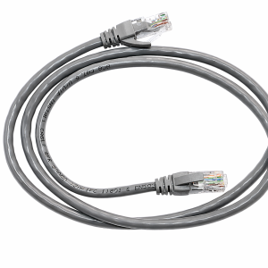 PATCH CORD RJ45-BCA-CAT6 1MT GRIS