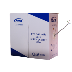 CABLE UTP CAT 6E C/C 305MTS -BCA - INTERIOR