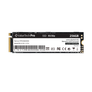 HDD SSD 256 M.2 NVME VALUETECH