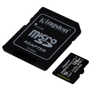 MEMORIA MICRO SD 128GB C/ADAP.C10 KINGSTON