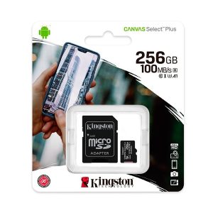 MEMORIA MICRO SD 256GB C/ADAP.C10 KINGSTON