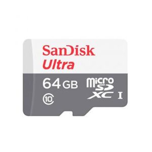 MEMORIA MICRO SD 64 GB C/ADAP. C10 SANDISK