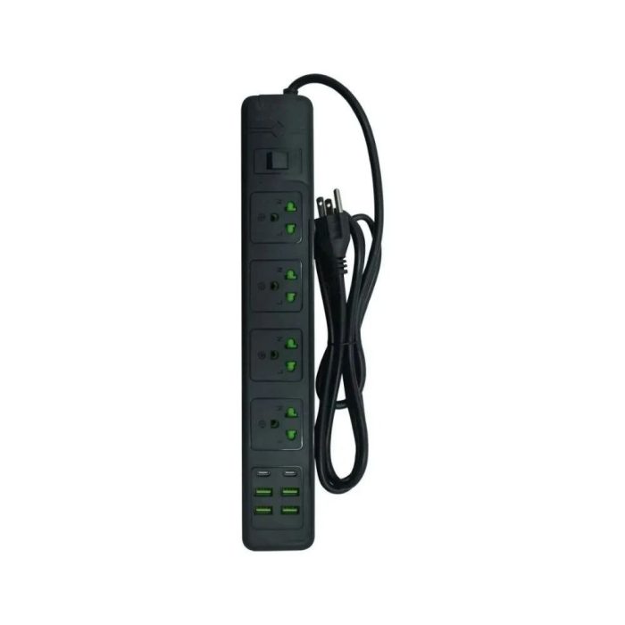 SUPRESOR MICROFINS C_HUB 4PC_4USB_2USB TIPO C 800001