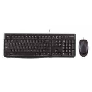 TECLADO  Y MOUSE LOGITECH 920-004428 MK120  CON CABLE