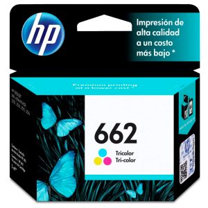 TINTA HP CZ104AL 662 COLOR P/1015/1515