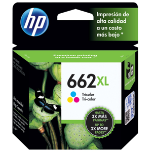TINTA HP CZ106AL (662 XL) COLOR
