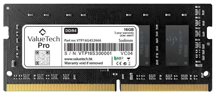 DDR4.16 3200 NOTEBOOK VALUETECH DDR4.16 3200 NOTEBOOK VALUETECH