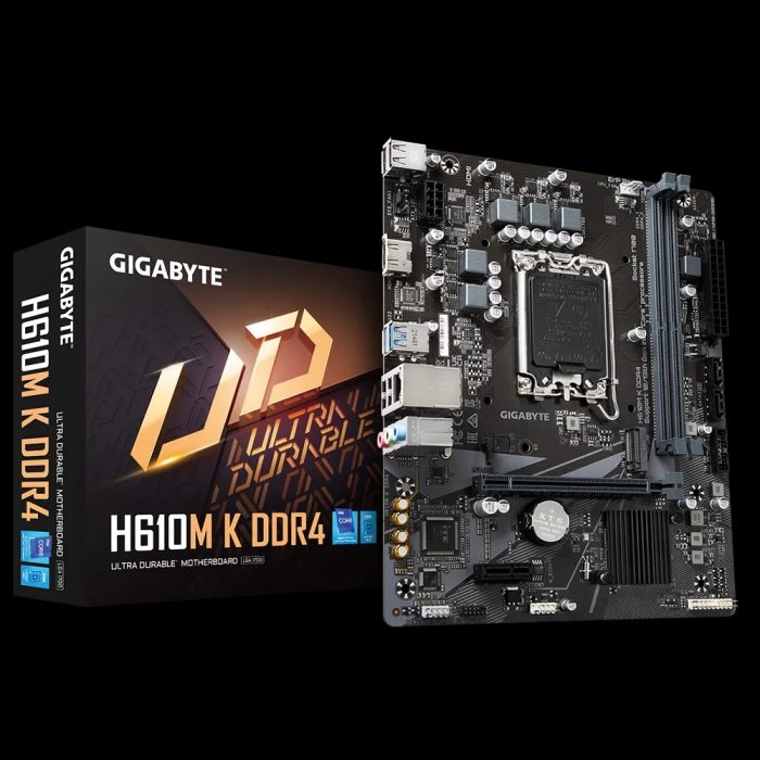 GIGABYTE H610M-K DDR4 1700 S-R-HDMI-USB-M2