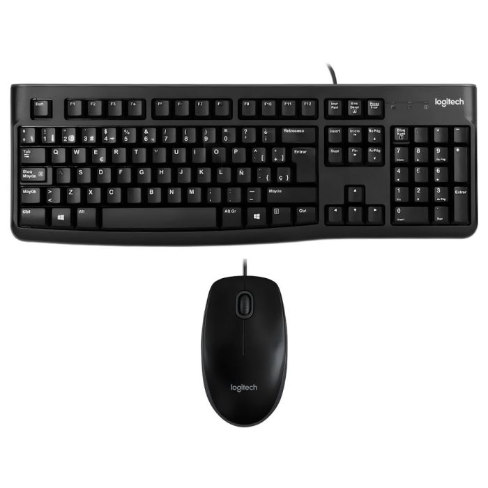 TECLADO Y MOUSE LOGITECH MK120 920-004428 CA 180071